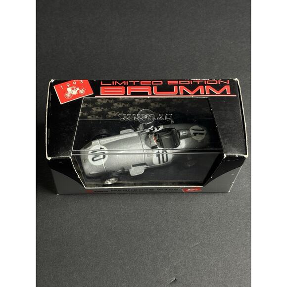 BRUMM Mercedes W 196 G.P Inghilterra 1955 S023 Scala 1:43. Edition Limited 5000 - Picture 2 of 5